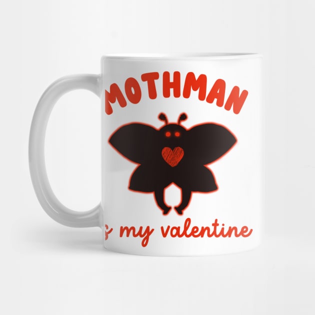 mothman is my valentine by goblinbabe